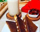 Foto langkah ke 12 dari resep Cheese Caffee Toast Dan Air Nabeez.
