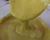 A picture of step 2 of Pesarattu or Green Moong Dosa.