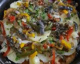 Foto del paso 3 de la receta: Bife multicolor con papas y huevo