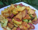 Foto langkah ke 5 dari resep Sambal rujak buah.