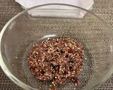 A picture of step 4 of Cashew-Berries Dark Chocolate Bites.
