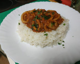 Foto del paso 4 de la receta: Calamares en salsa americana con arroz