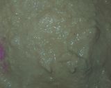 A picture of step 1 of Kunun gyeda da kosai.