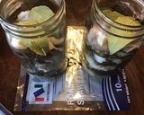A picture of step 2 of California Farm Pickled Seaweed Kelp with Calamari.