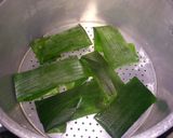 Foto langkah ke 6 dari resep Lemet singkong isi pisang (#PR_MASAKANBUNGKUSDAUN).