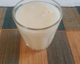 A picture of step 3 of Mastafeli juice or sour sop fruit.