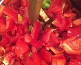 Máltai lecsó (Kapunata) - vegán variáció recept fázis 4 fotója
