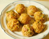 A picture of step 5 of Vegetable Bonda  (deep fried veggetable balls).