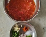 A picture of step 5 of Pakhala Bhat.