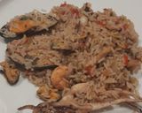 Foto del paso 7 de la receta: Arroz con mariscos, plato principal