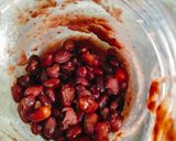 Foto langkah ke 3 dari resep Oshiruko/Patjuk (sweet azuki red bean porridge) | bubur kacang merah🫘.