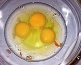 A picture of step 1 of Crepe Egg Roll.