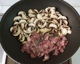 Foto langkah ke 3 dari resep Bacon & Jamur ala Korea.