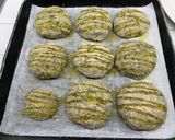Foto del passaggio 7 della ricetta Burger vegetali con cuore di cotto e formaggio (svuotafrigo)