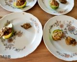 Une image de l'étape 2 de Avocats au thon au Cook Expert.
