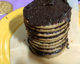 A picture of step 4 of Lazy Biscuit cocoa butter Slice Cake.