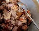 A picture of step 2 of Beef salan.