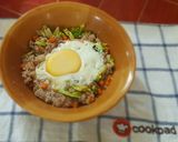 รูปขั้นตอนการทำที่ 6 ของ หมูก้อนไข่ลาวา