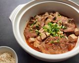 麻婆燒肉豆腐煲的食譜步驟6照片