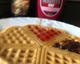 A picture of step 5 of Whole wheat eggless waffles.