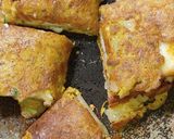 A picture of step 8 of Bread Omelette 😋🍽️.