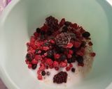 Erdei gyümölcsös sült zabkása recept fázis 3 fotója