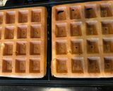 A picture of step 2 of Waffle Cake.