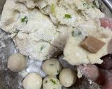 Foto langkah ke 3 dari resep Cilok kenyal lembut.