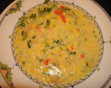 A picture of step 6 of Leek and clam corn chowder.