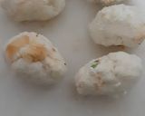 A picture of step 2 of Dahi kababs.