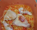 Foto del paso 2 de la receta: Pollo con arroz y arvejas