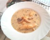 Cseh gombaleves (kulajda leves) recept fázis 5 fotója