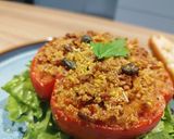 Foto del passaggio 5 della ricetta Pomodori ripieni gratinati light🍅🍋