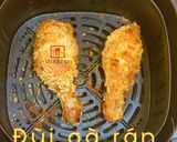 Hình bước làm 3 của món Đùi gà rán kfc