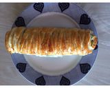 Foto del paso 9 de la receta: Trenza rellena de verdura y queso