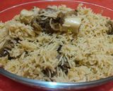 A picture of step 7 of Mutton Yakhni Pulao.