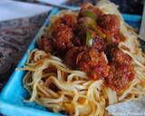 Persian style meatballs spaghetti recipe step 15 photo