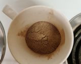 A picture of step 1 of Chocolate mug cake.