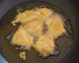 A picture of step 4 of Fish Bhajia with Kachumbari.
