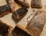 স্যামন উইথ ক্রিমি মাশরুম - স্পিন্যাচ (Salmon with Creamy Mushroom - Spinach Recipe in Bengali) রেসিপির ধাপ 4 ছবি