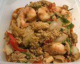 รูปขั้นตอนการทำที่ 6 ของ กุ้งปลาหมึกผัดผงกะหรี่