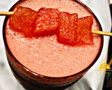 A picture of step 1 of Water melon slush.