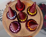Foto del paso 11 de la receta: Sombreros de brujas con chocolate y sorpresas para Halloween 🧙