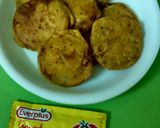 A picture of step 6 of Lauki pakode.