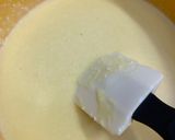 Hình bước làm 1 của món Bông lan phô-mai (JP Souffle Cheesecake)