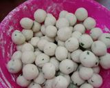 Foto langkah ke 2 dari resep Cilok bumbu kacang.