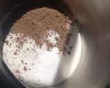 A picture of step 1 of Chocolate pudge.