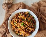 Foto langkah ke 6 dari resep Isian Bacang Ketan Ayam dan Jamur Shiitake.
