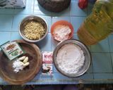 Foto langkah ke 1 dari resep Rempyeyek Teri medan Ekspres.