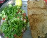 A picture of step 3 of Quick and healthy Matar chaat (Dried peas, Matra, Yellow peas).